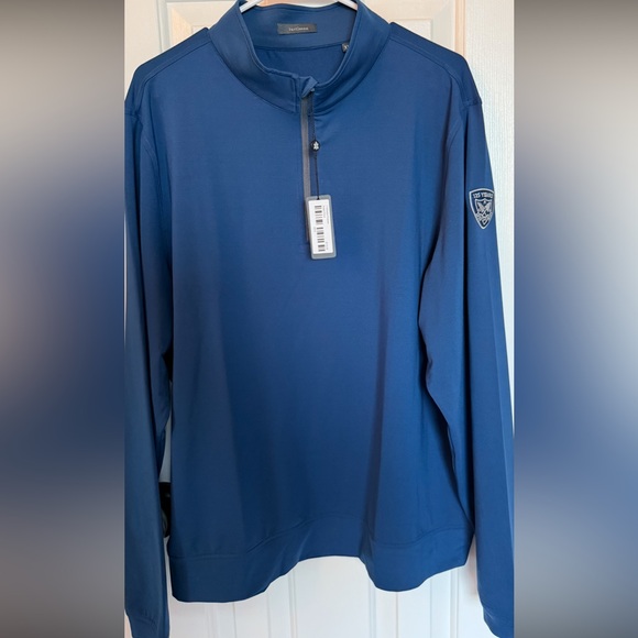 Turtleson Winston Pullover Performance Golf Quarter Zip Top Men’s Size XL NWT - Picture 1 of 11